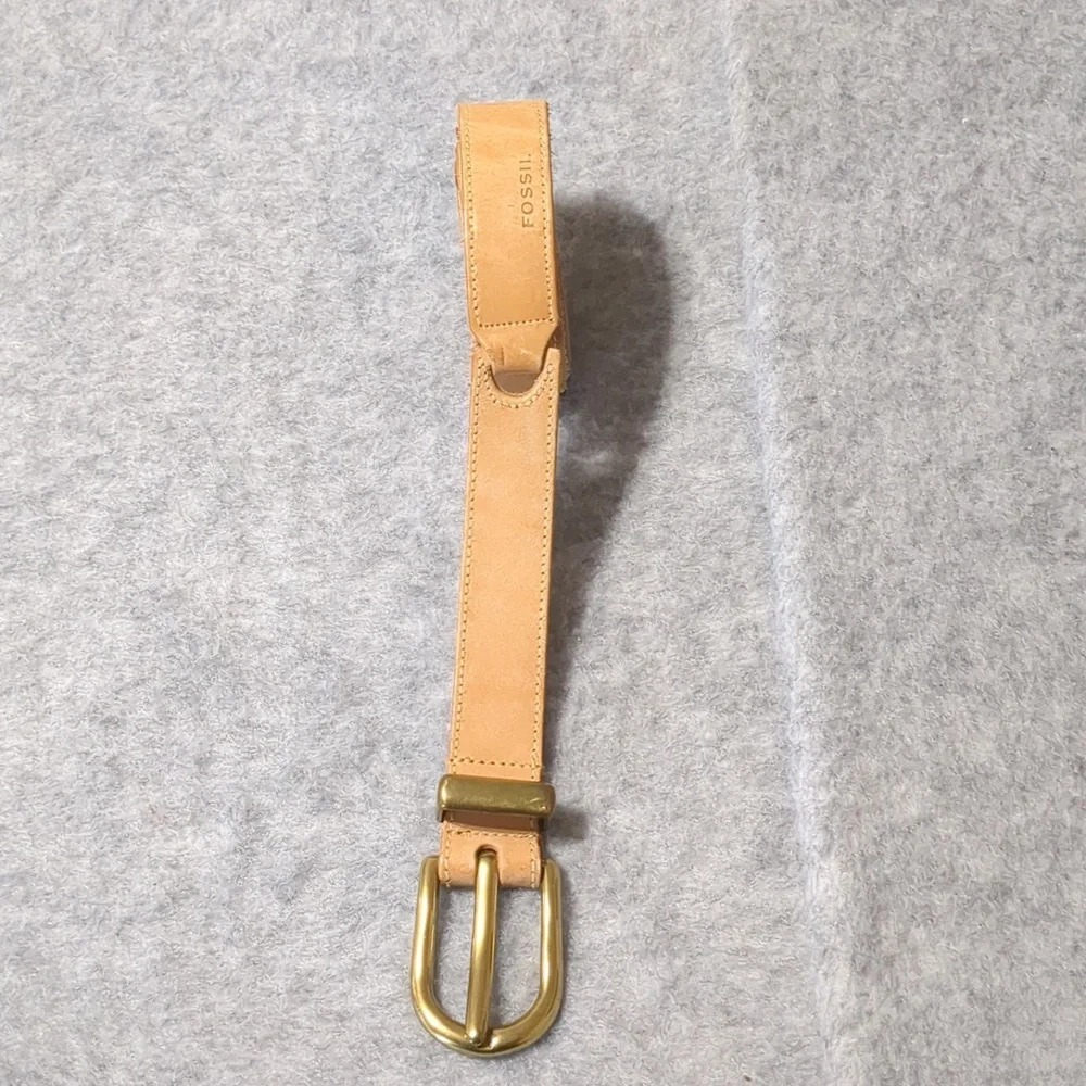 Fossil Leather Belt Women's Size Large